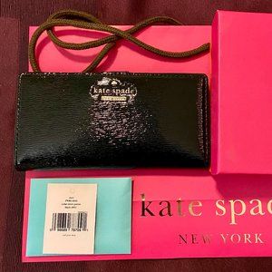 KATE SPADE Black Stacy Cedar Street Black Wallet